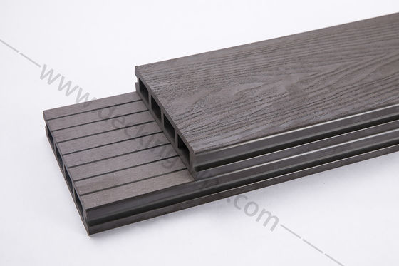 3D Deep Embossing WPC Decking com suporte técnico on-line e acabamento distressed