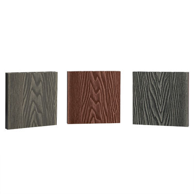 3D Deep Embossing WPC Decking com suporte técnico on-line e acabamento distressed