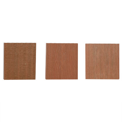 3D Deep Embossing WPC Decking com suporte técnico on-line e acabamento distressed