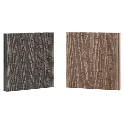 3D Deep Embossing WPC Decking com suporte técnico on-line e acabamento distressed