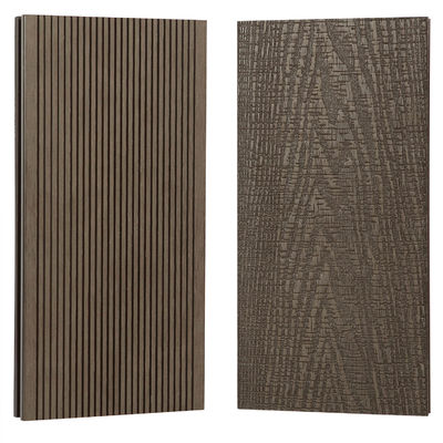 3D Deep Embossing WPC Decking com suporte técnico on-line e acabamento distressed