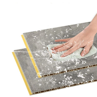 Bonito 3D Design Folha de mármore Papel de parede Tecto revestido Ideal para decoração de parede interior / exterior