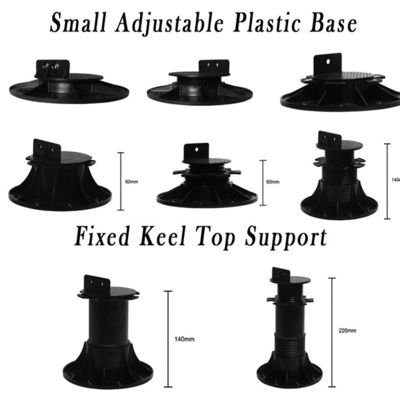 Everjade Screwjack Altura Huzhou Xf Suporte Decking piso ajustável para lajes de pavimento
