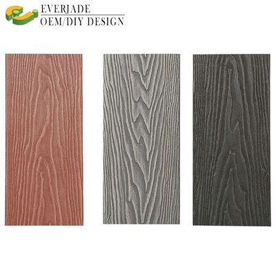Chapas de convés compostas Ugaslavia Fascia 3m comprimento 4,8m distância útil Grp Decking composto