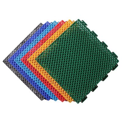 Tapete de plástico para jardim de infância com piso suspenso em cores personalizadas