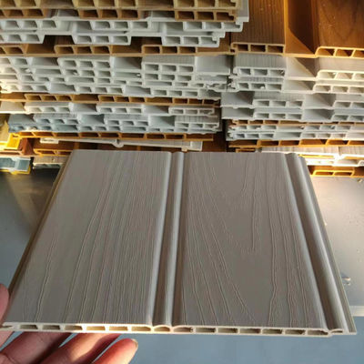 Material de decoração de escritório Eco-friendly Fibra de bambu Madeira PVC revestimento de parede composto
