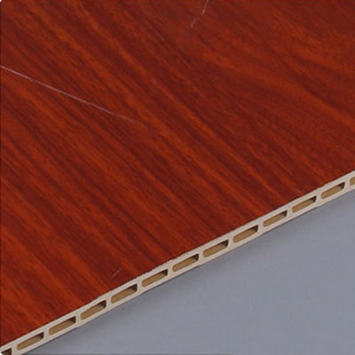 Tecto interior à prova d'água Fibra de bambu PVC Painéis de parede de madeira para decoração de casa de design