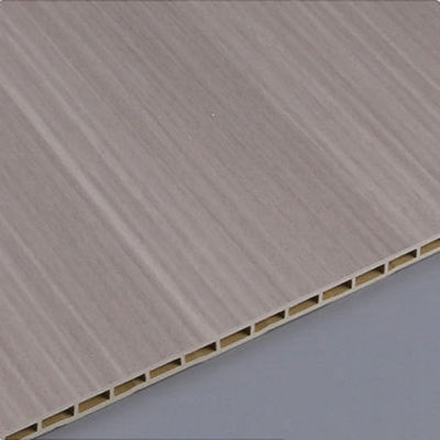 Tecto interior à prova d'água Fibra de bambu PVC Painéis de parede de madeira para decoração de casa de design