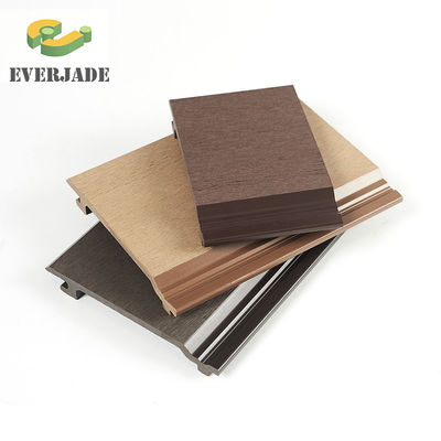 Moderno Design Fireproof WPC painel de parede para casa de madeira resistente à água e durável
