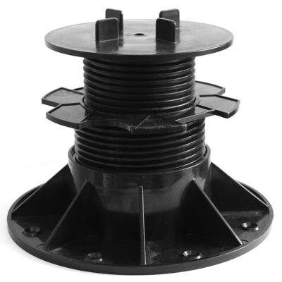Altura da base do pedestal de plástico do pavimentador ajustável 75-1360 mm para acessórios de piso