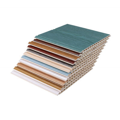 Material de suporte de cor personalizado placa de parede de fibra de bambu laminada para decoração de parede interior / exterior