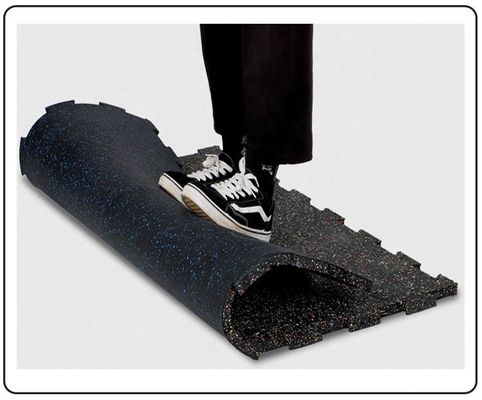 Eco-friendly Sports Floor Mat Gym Rubber Floor Soundproof Dance Floor Mats