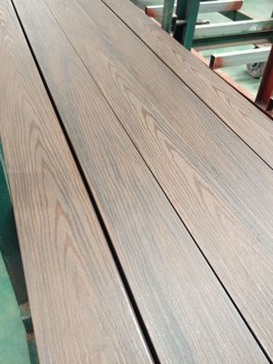 100% de piso reciclável de Wpc composto para jardim e piscina