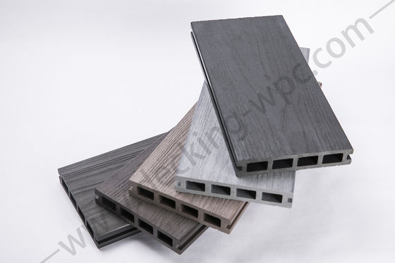 IPE 3D Deep Embossed Composite WPC Decking para pavimentação composta