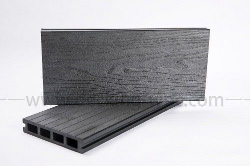 IPE 3D Deep Embossed Composite WPC Decking para pavimentação composta