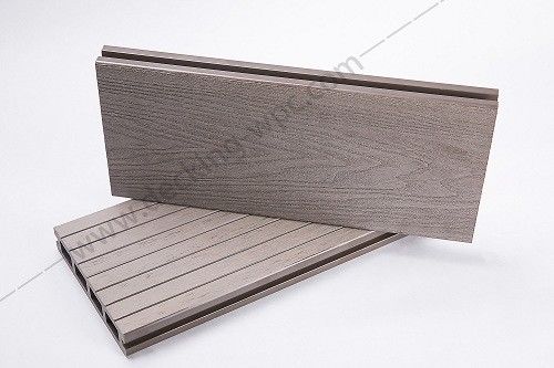 IPE 3D Deep Embossed Composite WPC Decking para pavimentação composta