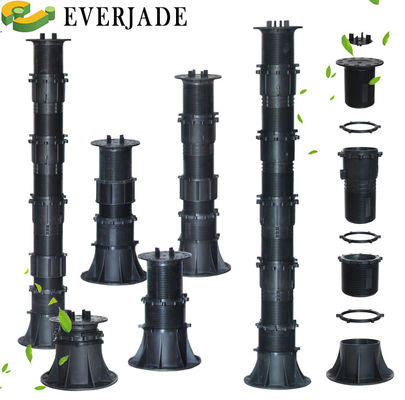 Corretor de inclinação de 15 mm Espessura Base de pedestal de plástico para arranjos verdes de tamanho 10 mm
