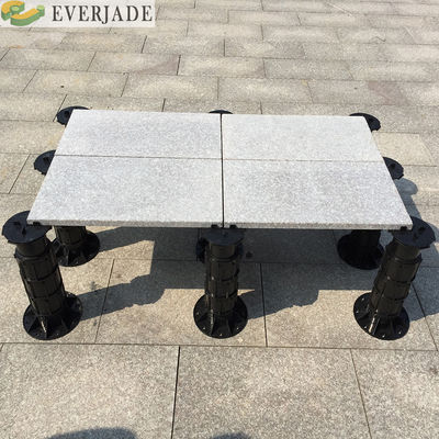 Corretor de inclinação de 15 mm Espessura Base de pedestal de plástico para arranjos verdes de tamanho 10 mm