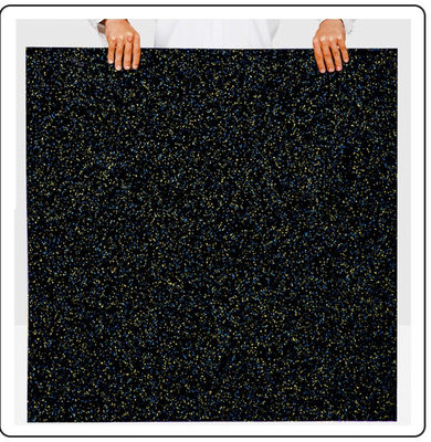 85% SBR Grânulos 15%EPDM Grânulos 5-15mm Pavimento de borracha para esportes Personalizável