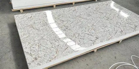 Folha de mármore multicolorido para piso chuveiro paredes e balcões fácil limpeza