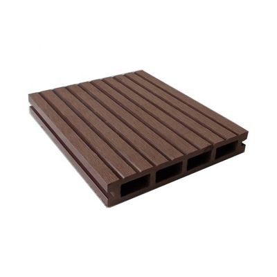 Tabela de revestimento de WPC com acessórios suave / em relevo 12 escolhas de cores