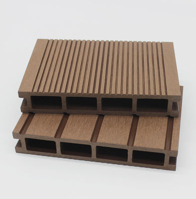 Coextrusão resistente a rachaduras wpc deck voyage composite decking com 12 escolhas de cores