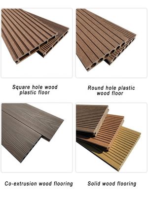 Modern Outdoor WPC Decking Board para pisos de piscina resistentes a rachaduras
