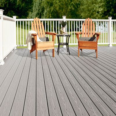 Modern Outdoor WPC Decking Board para pisos de piscina resistentes a rachaduras