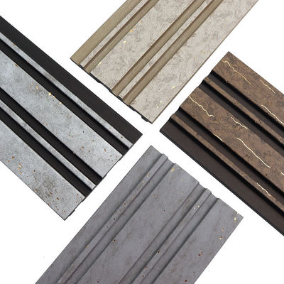 Painel de parede de espuma de poliestireno 3D EPS com veneer de placa de espuma de PVC e revestimento de parede de PS