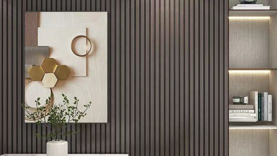 Home Office Painéis de parede de isolamento acústico com fibras de poliéster MDF PET e serviço pós-venda