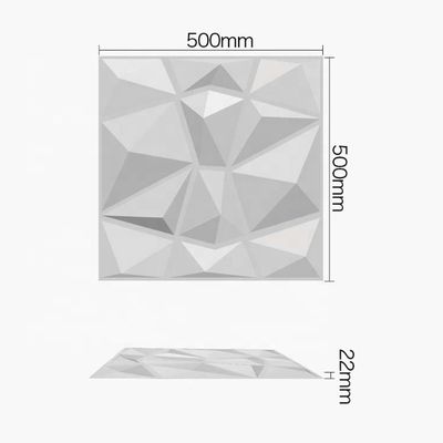 2023 Painel de parede 3D de PVC de alto brilho para sala de estar de luxo TV de fundo no Direct