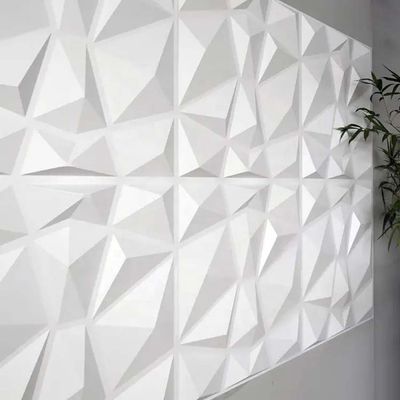 2023 Painel de parede 3D de PVC de alto brilho para sala de estar de luxo TV de fundo no Direct