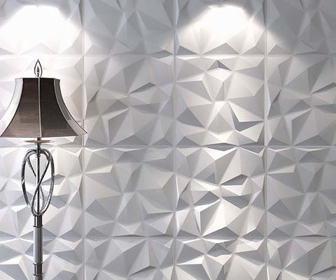 2023 Painel de parede 3D de PVC de alto brilho para sala de estar de luxo TV de fundo no Direct