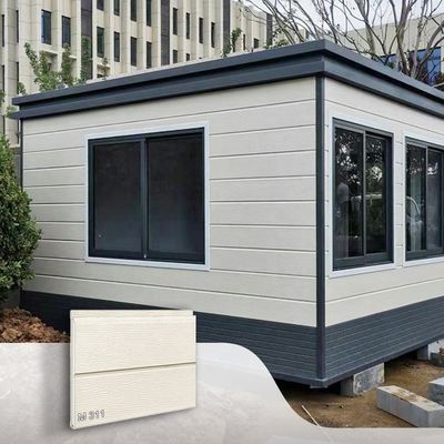Moderno estilo de design resistente ao fogo poliuretano de lã de rocha painel de sanduíche para parede exterior