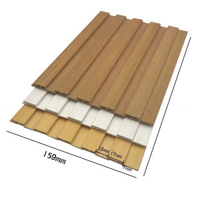 Painel de parede de PVC interno leve para instalação simples e cores personalizadas